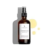 BIO Arganöl für Haare & Gesicht 100ml - Naturkosmetik Haaröl zur Haarpflege mit Argannüssen aus Marokko - Kaltgepresst & Vegan - Ideales Gesichtsöl bei trockener Haut von Mother Nature Cosmetics