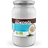 Kaltgepresstes Kokosöl (Bio) im Schraubglas