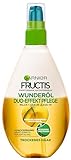 Garnier Duo-Effekt Pflege Oil Repair Haarkur, Intensiv Haaröl zum Sprühen ohne Ausspülen, mit wertvollen Natur-Ölen, für trockenes, strapaziertes Haar, Fructis, 1er Pack - 150ml