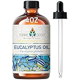 EVOKE OCCU Eukalyptusöl 118ml - Reines Ätherisches Öl aus Eukalyptus für Aromatherapie, Diffusor und Duftlampe - Duftöl zur Raumbeduftung & für Bad, Massage und Körperentspannung